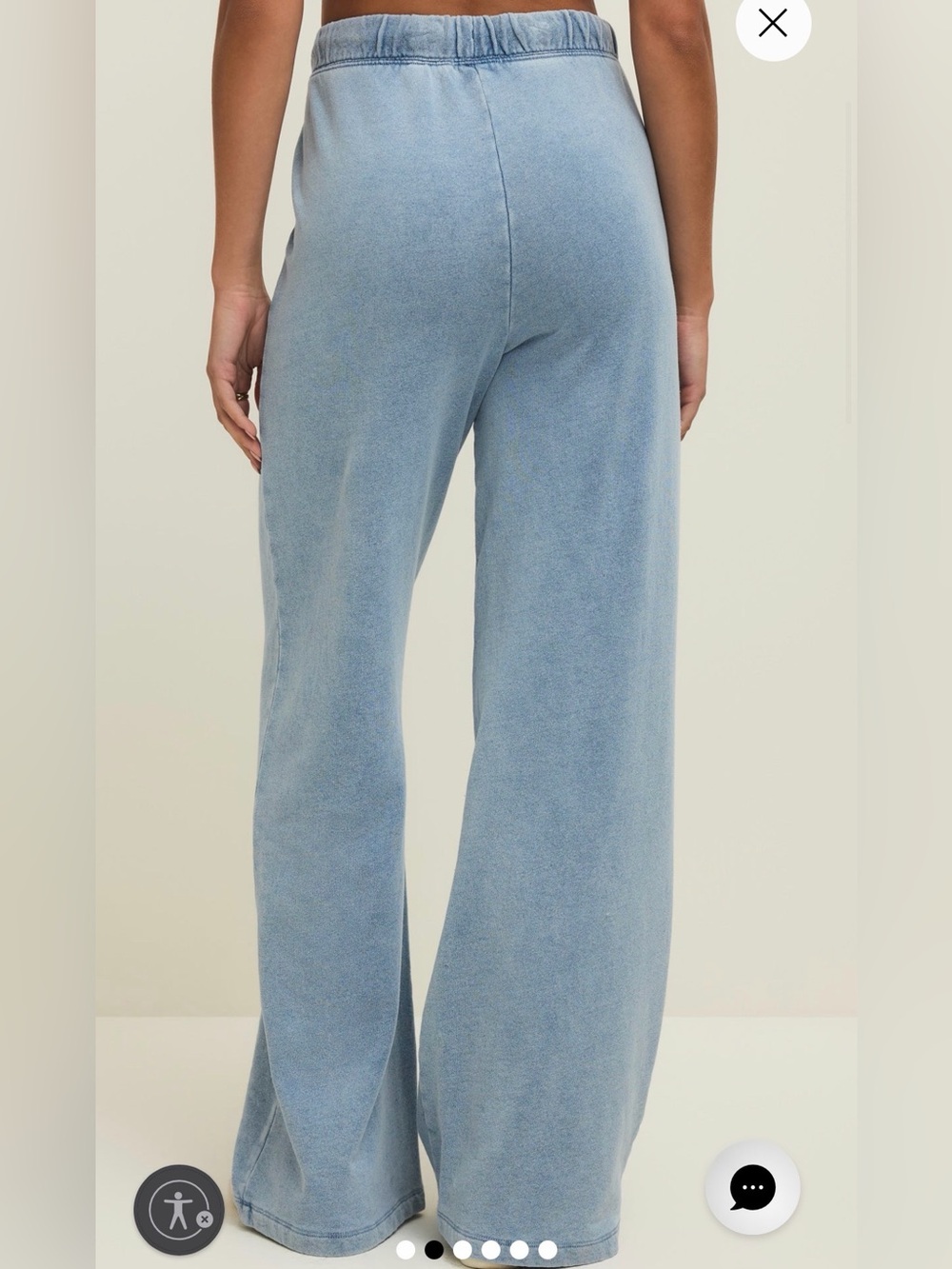 Z Supply Hunter Knit Denim Pant - Picture 7 of 7